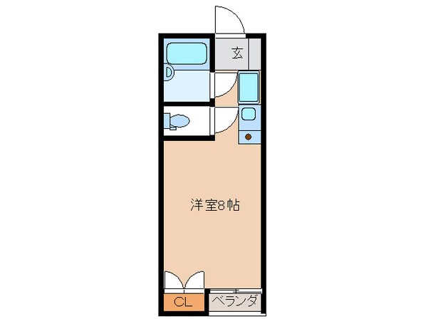 ＳＫＹＲＯＣＫＥＴⅡの物件間取画像